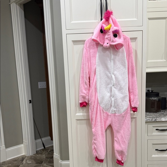 Other - Pink Tenma Unicorn Kigurumi Onesie Costume size small. Pajama.